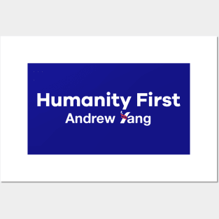 Humanity First - Andrew Yang for President Posters and Art